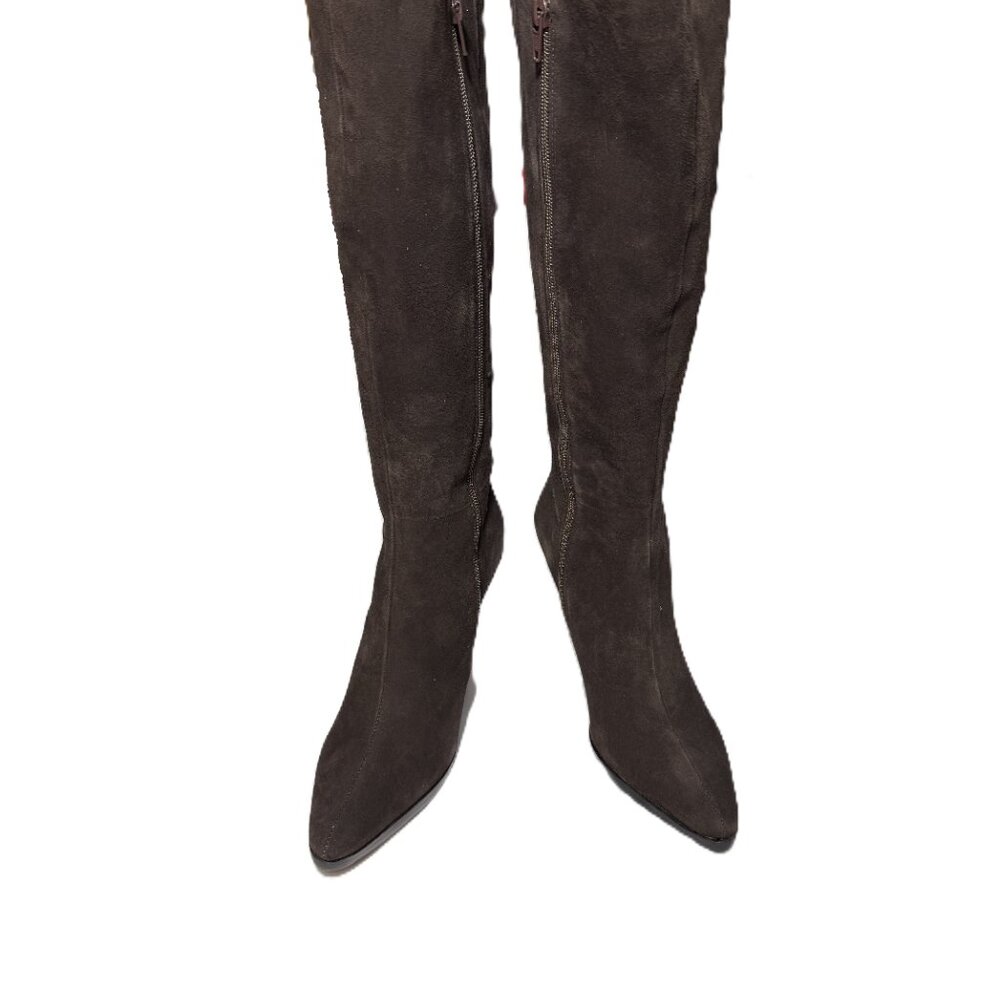 Antonio Melani Knee-High boots - Women's Size 8M - Original Buckles - Light Wear - Picture 4 of 9